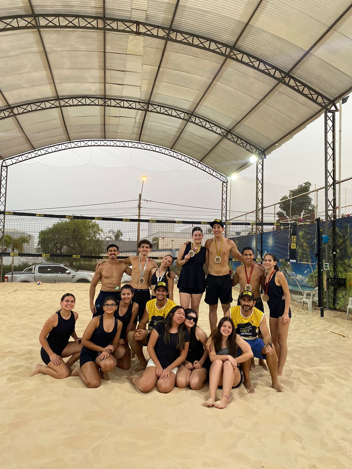 2º Torneio de duplas Sub de Volei de Praia