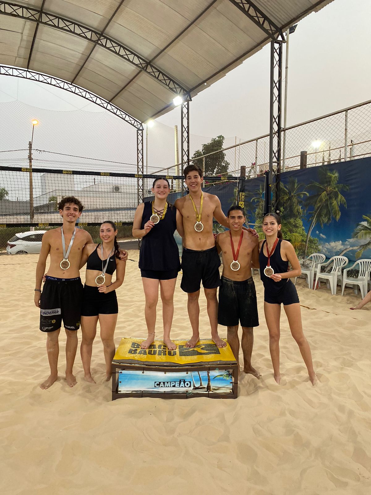 2º Torneio de duplas Sub de Volei de Praia